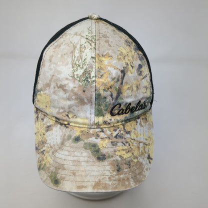 Cabela's Snapback Mesh Back Trucker Hat Camo One Size Hunting Outdoor