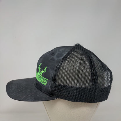 Morrison Oilfield Services Snapback Mesh Back Trucker Hat Multi One Size