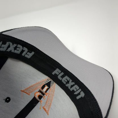 CTV Fitted Hat Black L/XL Embroidered Flexfit Vented Holes Port Authority