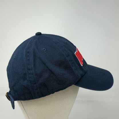 UConn Huskies NCAA Blue One Size Cap Adjustable Slideback Strap Embroidered Hat