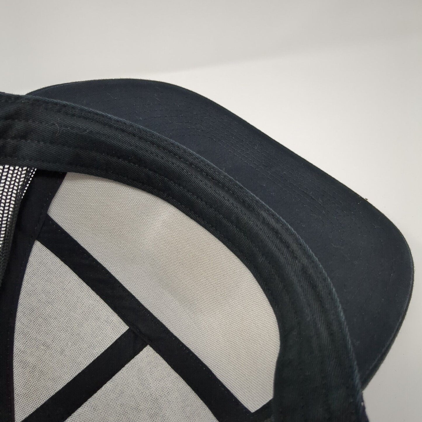 Kawasaki Kids Always Strong Always Brave Snapback Trucker Hat Black OS Mesh