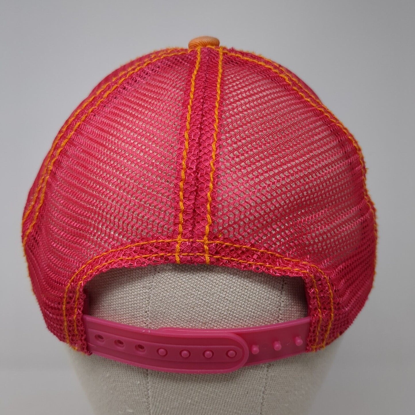 Pistil Snapback Trucker Hat Multicolor OS Adjustable Embroidered Mesh Back