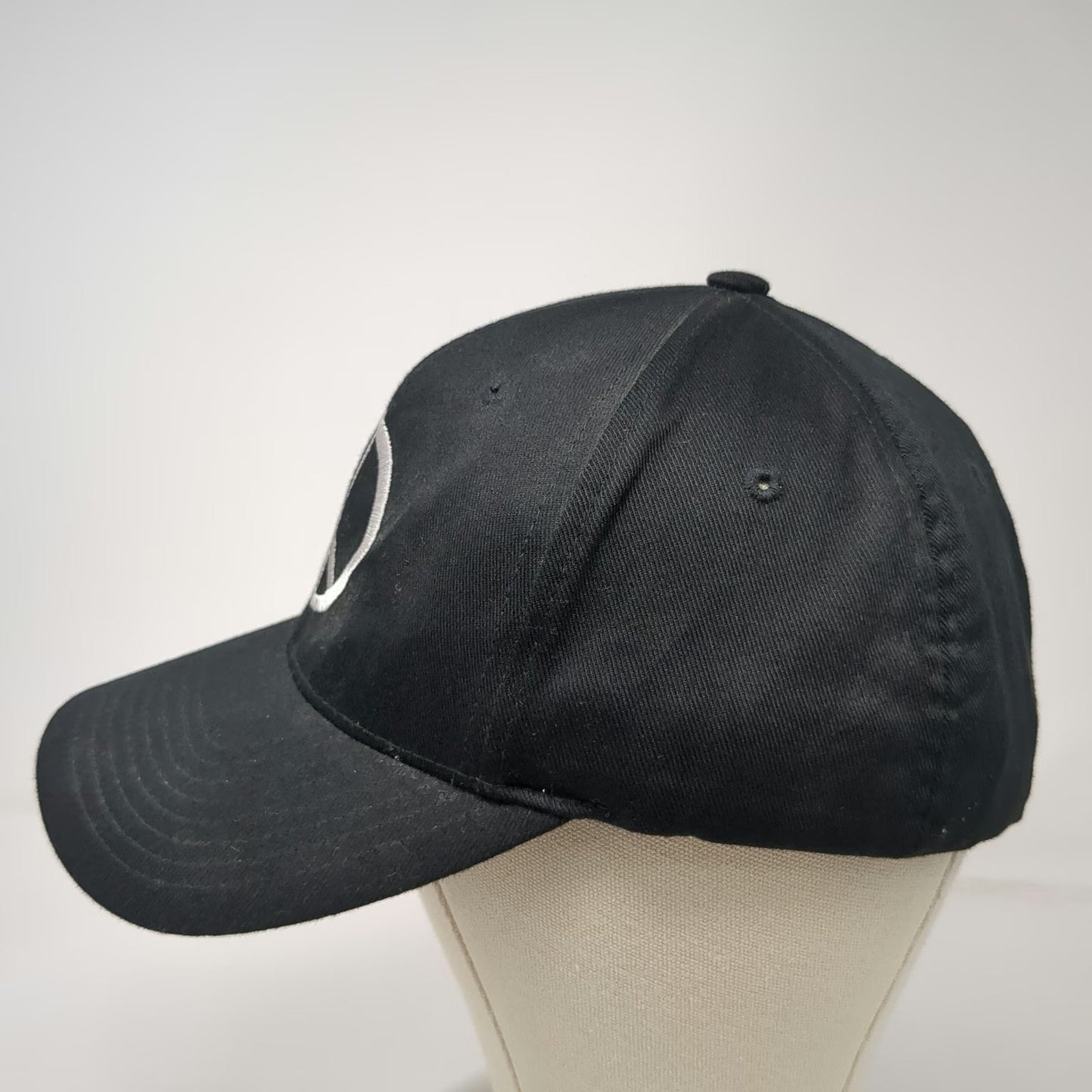 Flexfit Baseball Cap Black XL Peace Sign Cher 2004 Concert Tour hat Vintage