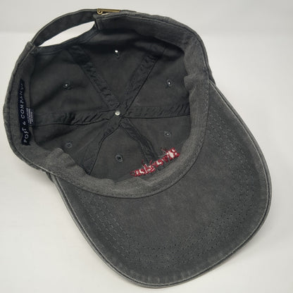 Riverglen Slideback Hat Gray One Size Adjustable Embroidered 6 Panel
