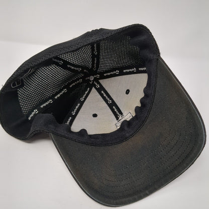 Hillcrest Est. 1940 Fitted Trucker Golf Hat Black L/XL Mesh Back TaylorMade