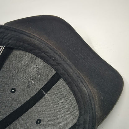 Sport-Tek Trucker Hat Black Gray One Size Camo Mesh Amsco Windows Patch Snapback