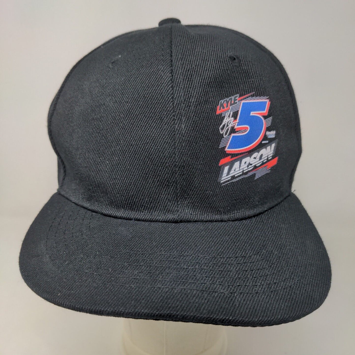 Unbranded Men's Snapback Hat Black Graphic #5 Kyle Larson Logo