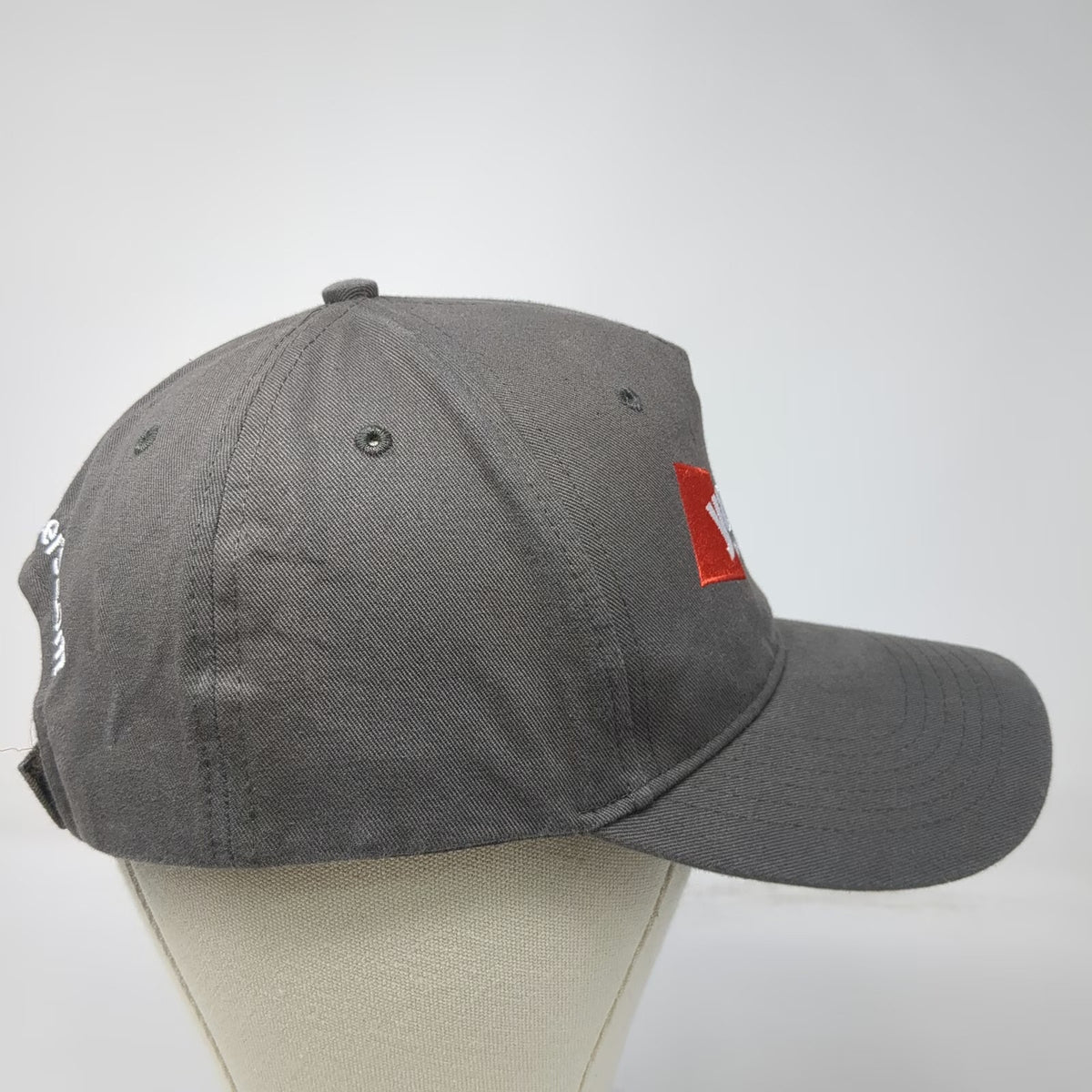 The Hat Source 5 Panel Gray One Size Yardney Water Filtration Strapback Hat