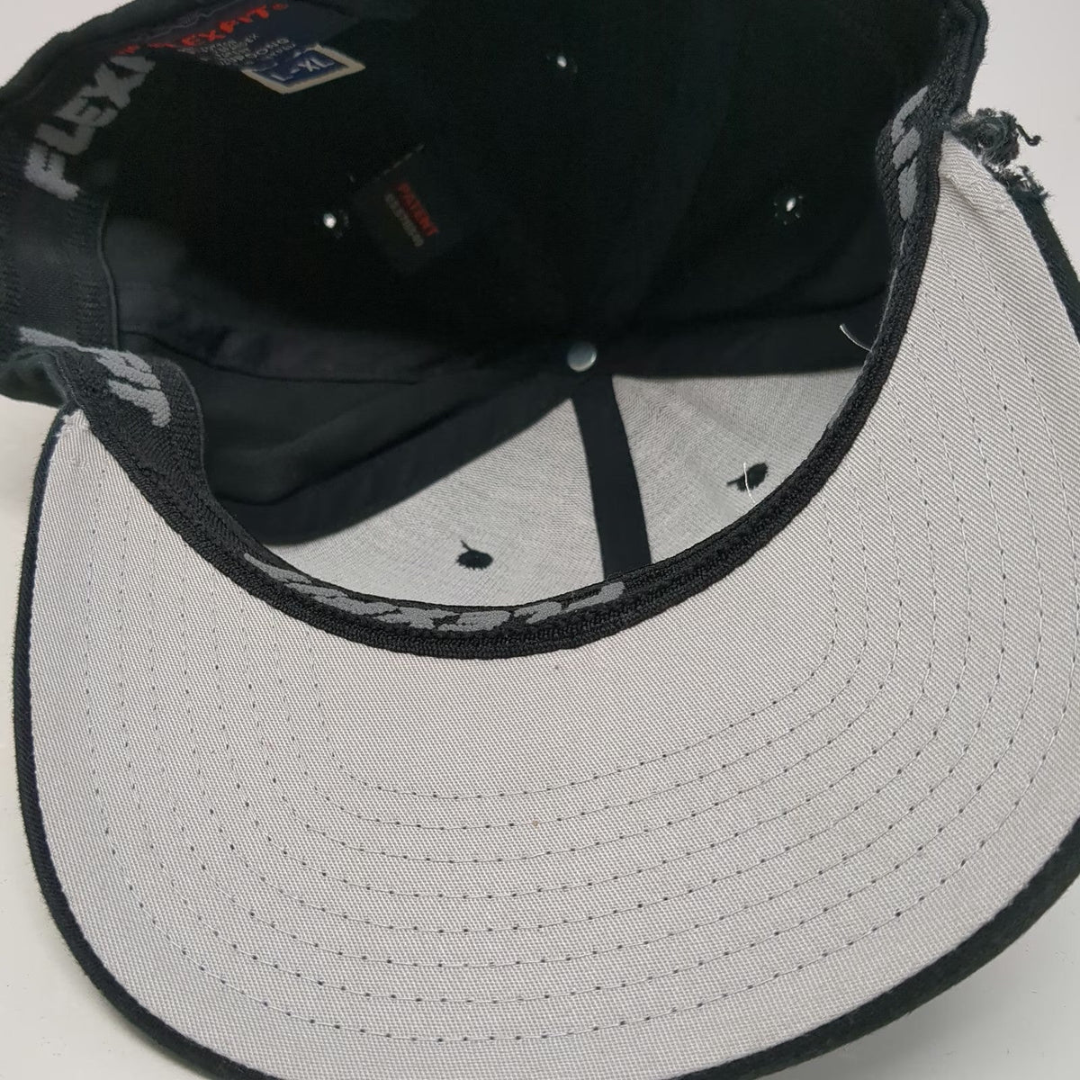 Fly Racing Baseball Cap Black XL Snowmobile Embroidered Flexfit Yupoong Hat