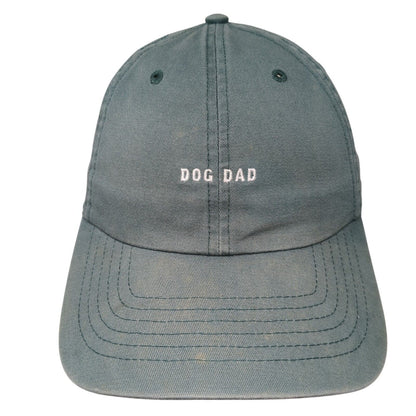Dog Dad Slideback Baseball Cap Blue One Size Adjustable Embroidered WMO