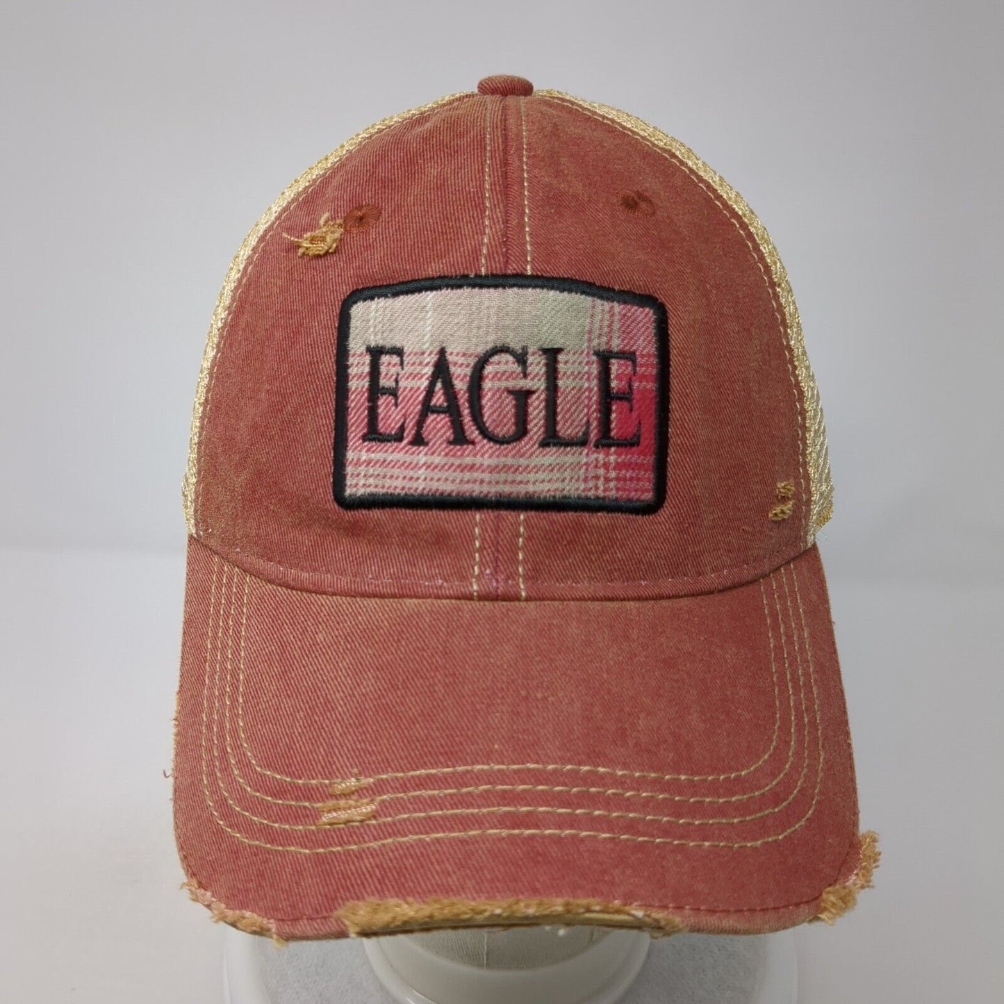 Eagle Snapback Trucker Hat Multicolor One Size Mesh Back Headmost