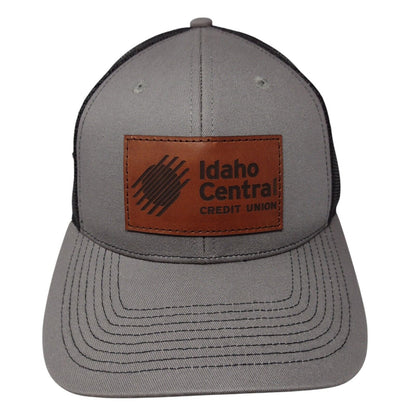 Idaho Central Credit Union Snapback Trucker Hat Gray OSFA Outdoor Cap