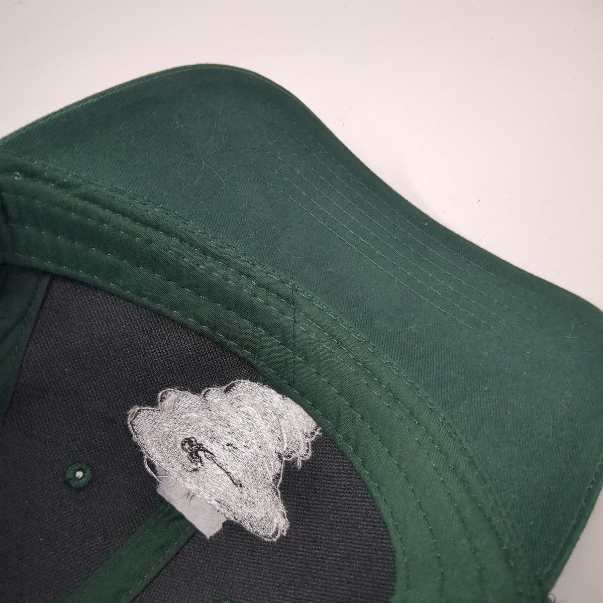 Victory Custom Chubbuck Cyclones Green One Size Cap Hat Tornado Stitching Detail