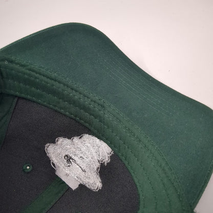 Victory Custom Chubbuck Cyclones Green One Size Cap Hat Tornado Stitching Detail