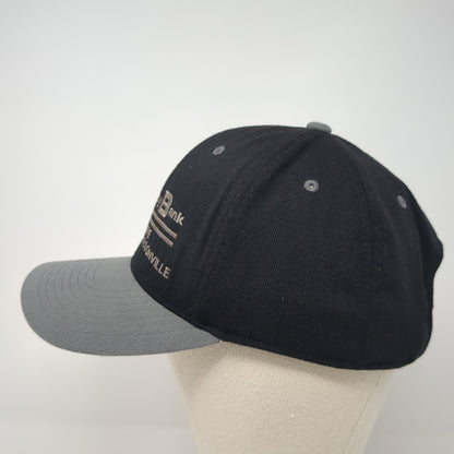 Community Bank Raymore Strapback Hat Black One Size Adjustable Yupoong