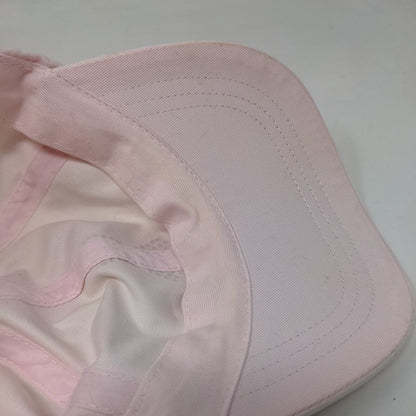 Pink Stuff Breast Cancer Awareness Strapback Hat Pink Rhinestones Bling