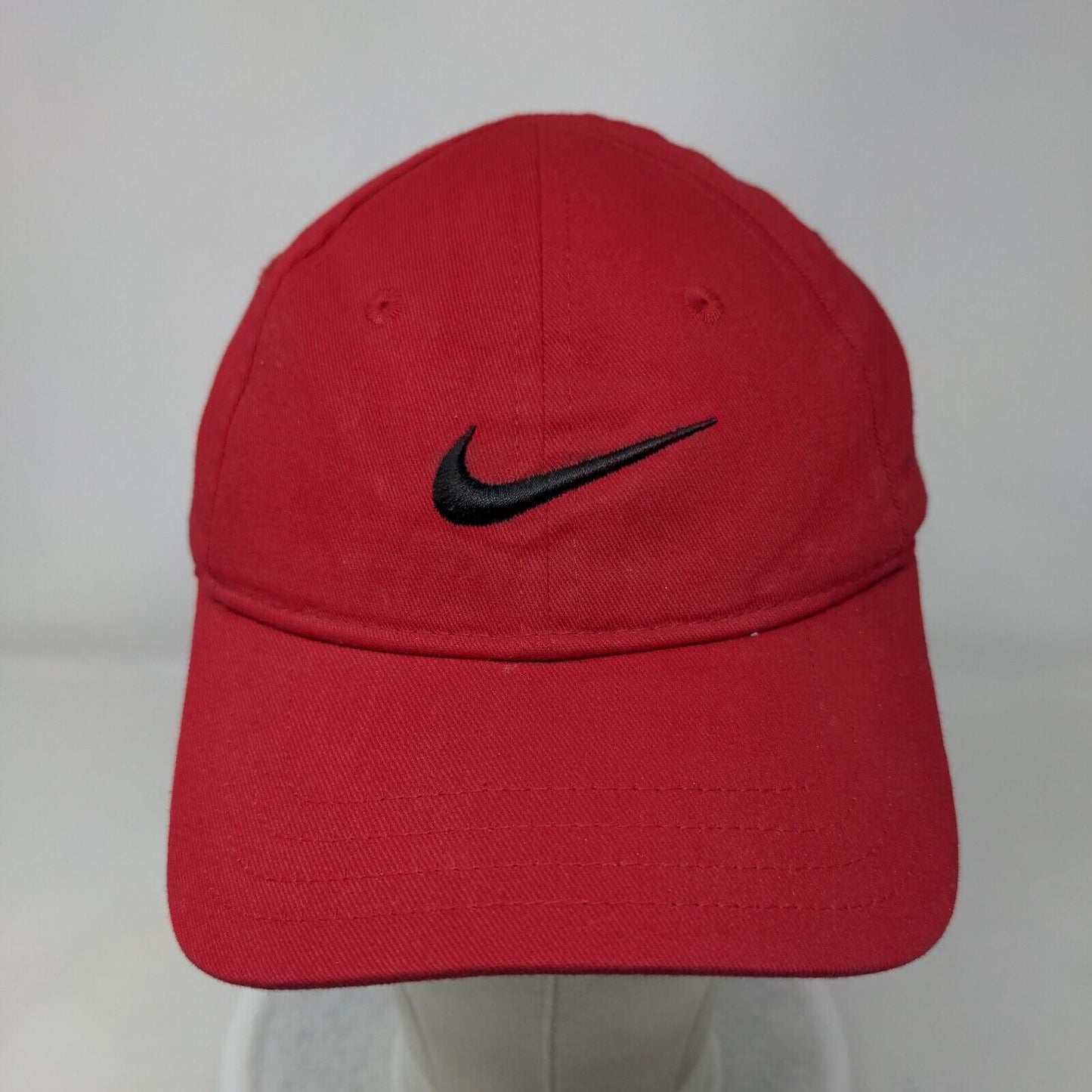 Nike Toddler Strapback Hat Red One Size Adjustable Embroidered SwooshJust Do It
