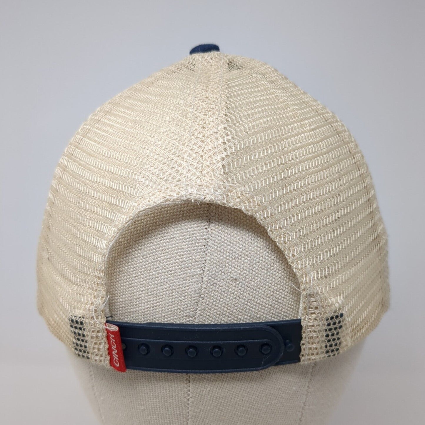 Cinch Lead Don't Follow Snapback Trucker Hat Multicolor OS Adjustable Mesh Back