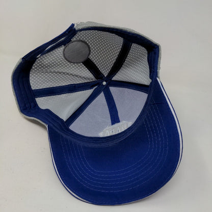 NAPA Auto Parts Men's Strapback Mesh Back Hat Blue Gray Intrepid Fallen Heroes