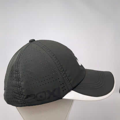 Nike Golf Strapback Hat Black One Size Adjustable Embroidered Swoosh Logo
