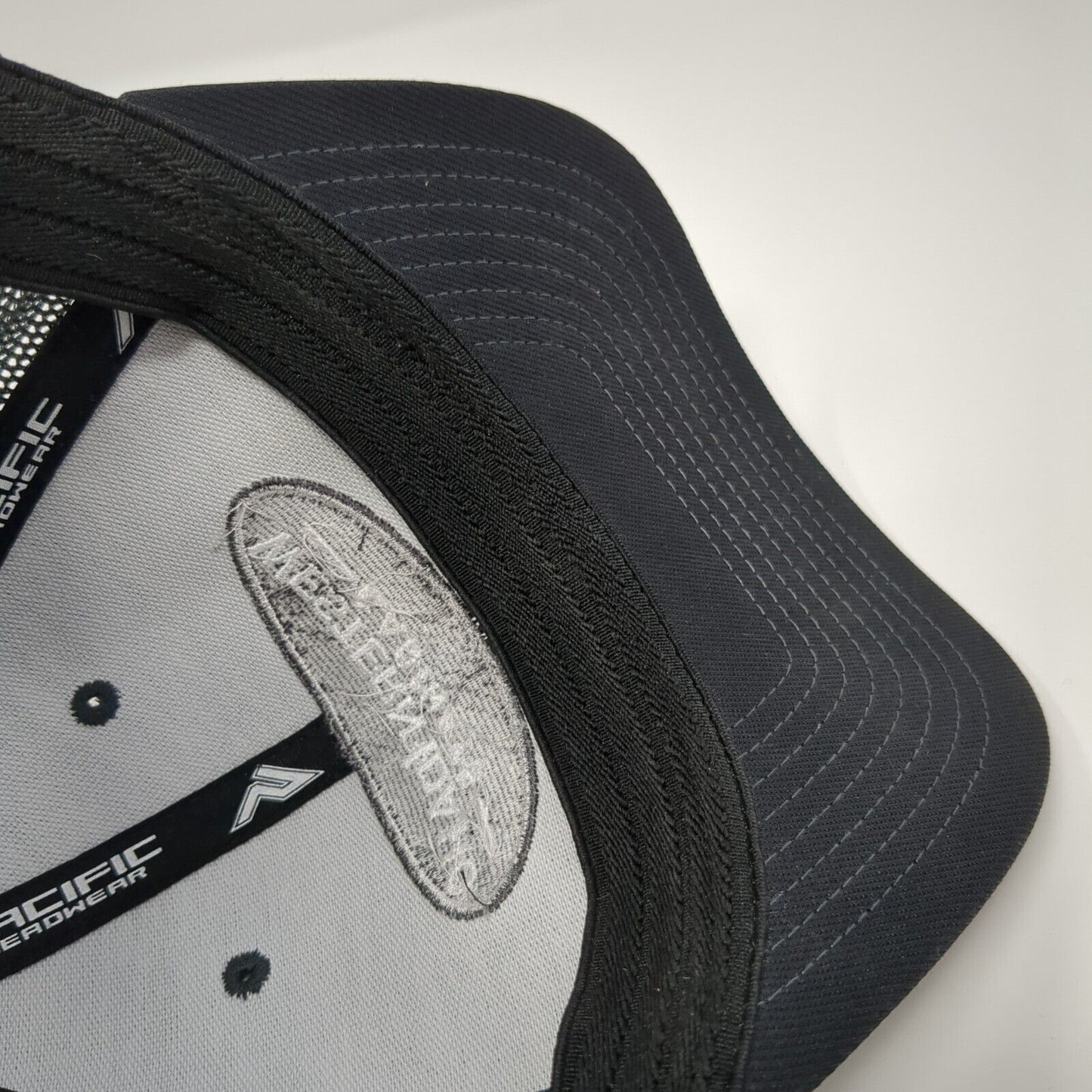 Western Idaho Cabinets Trucker Hat Gray 6 7/8-7 3/8 Flexfit Pacific Headwear