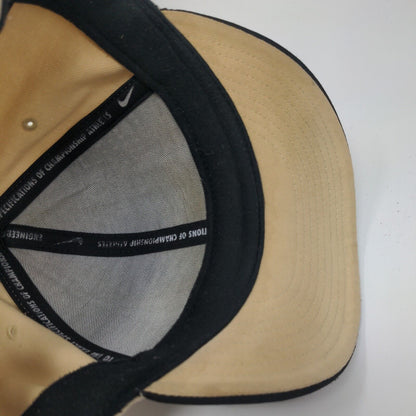 EC Indian Native American Snapback Nike Hat Black Tan Embroidered Logo