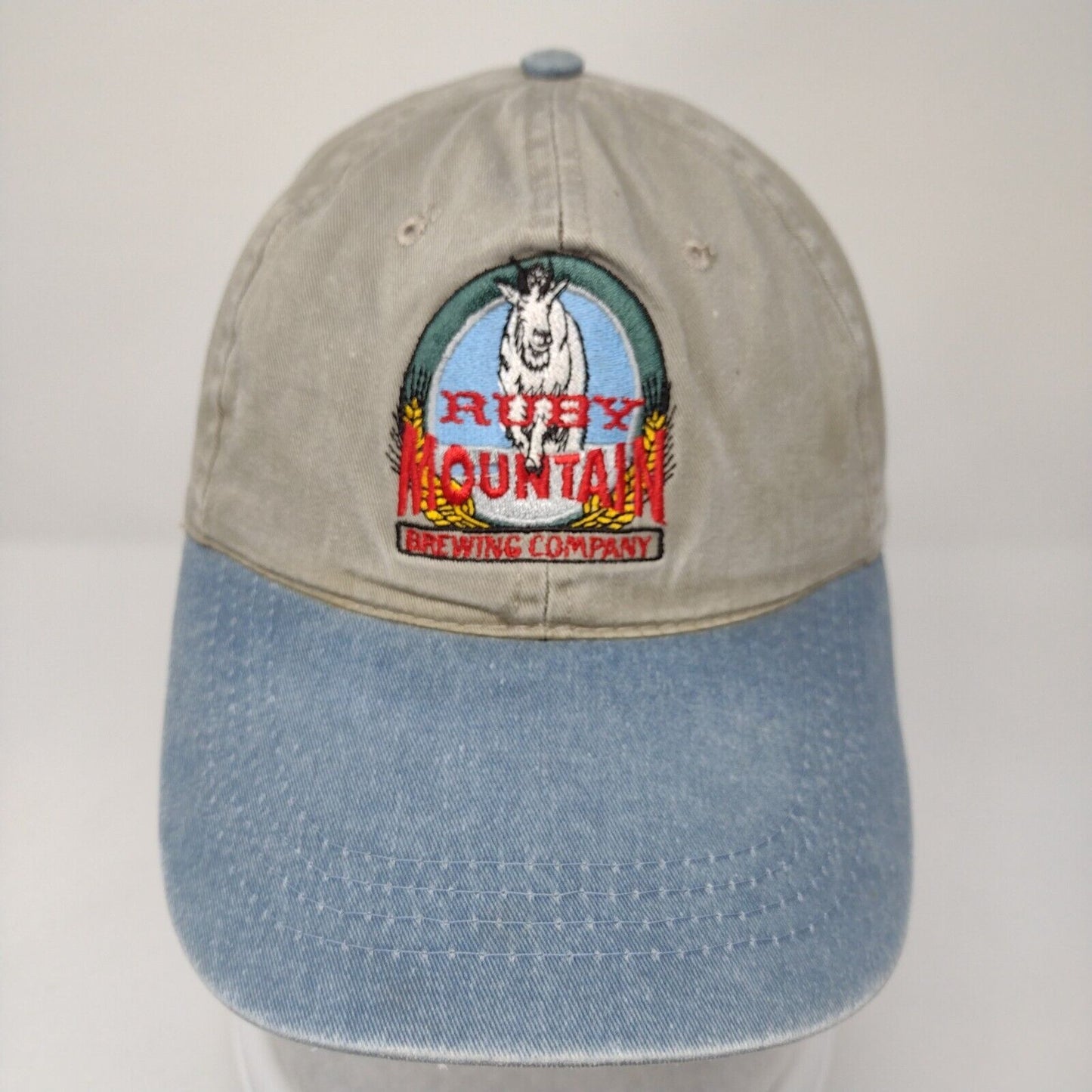 Ruby Mountain Brewing Company Strapback Hat Multi OSFA Colorblock Otto