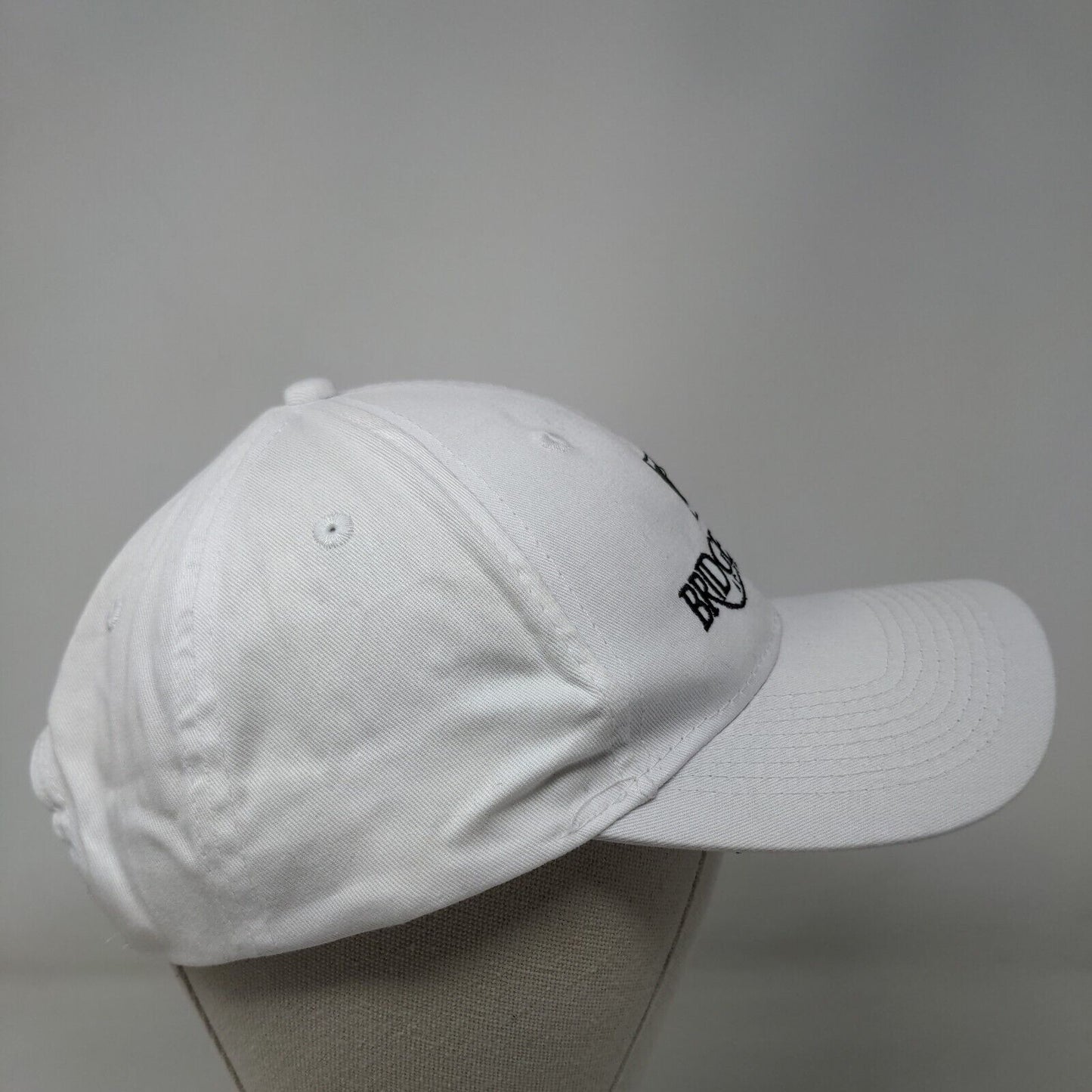Bridgewater At Viera Strapback Hat White One Size Embroidered Port & Company
