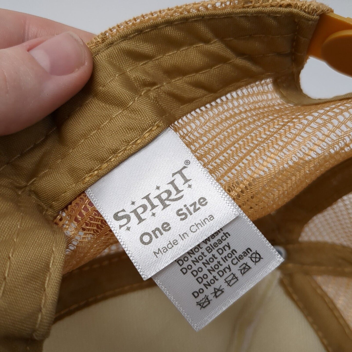 Camel Towing Snapback Trucker Hat Brown One Size Mesh Back Spirit