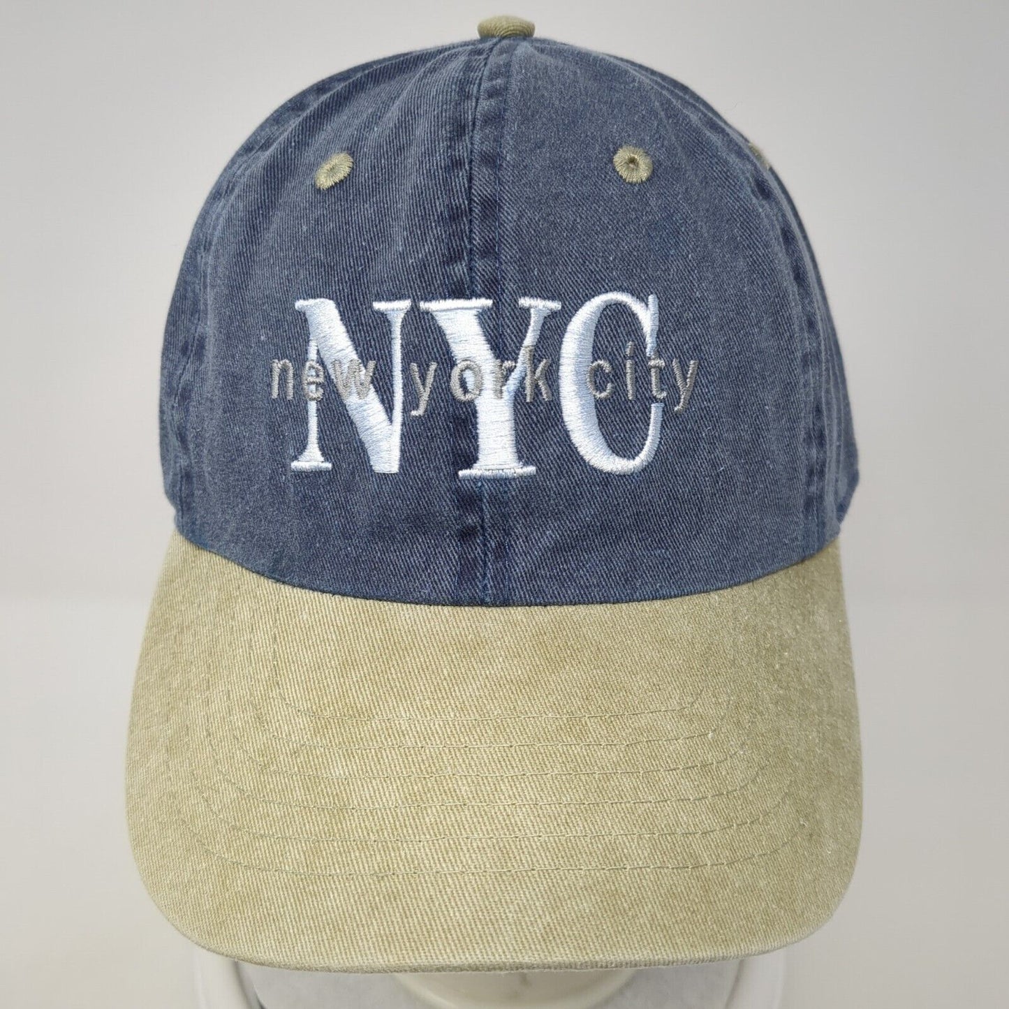 NYC New York City Slideback Hat Multicolor OS Adjustable Embroidered Newhattan