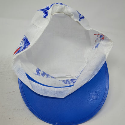 Ronzoni Army Cap White Blue One Size 1992 New York City Marathon Pasta Hat