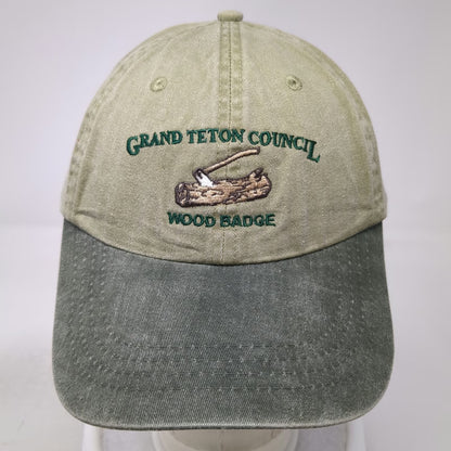 Port & Company Baseball Cap Green One Size Grand Teton Council Wood Badge Hat