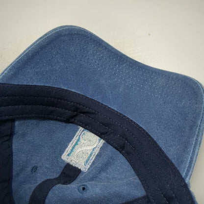 Otto Baseball Cap Blue One Size Sirena Del Mar Logo Strapback Cotton Hat