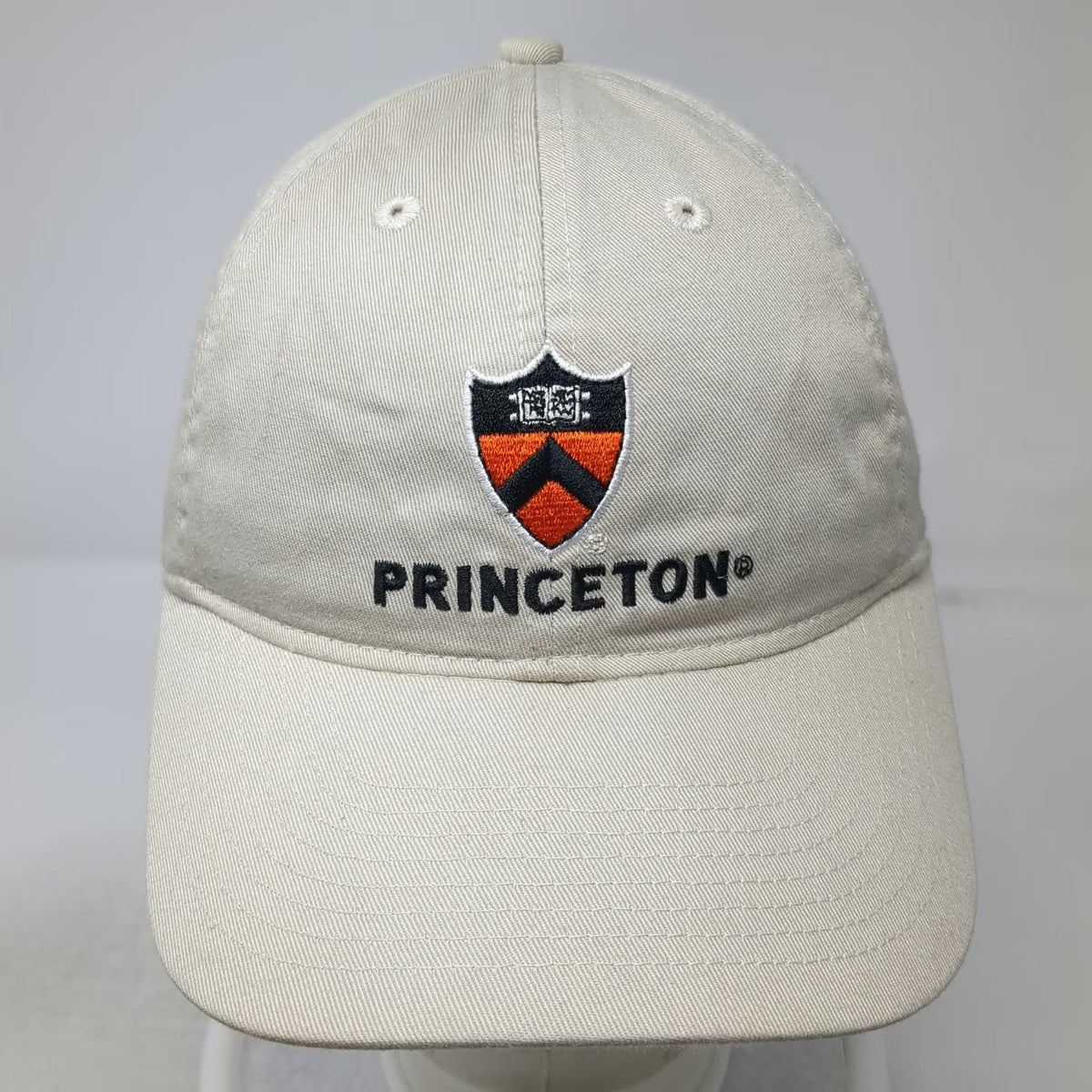 Legacy Baseball Cap Beige One Size Princeton University Shield Slideback Hat