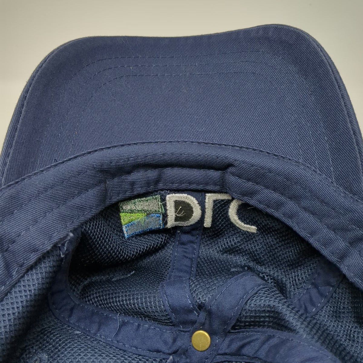 Adams Baseball Cap Blue One Size DLC Delphi Renovo NWS Slideback Hat Leather