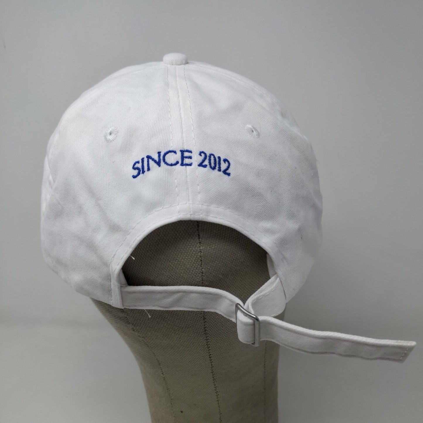 Port & Company Men's Slideback Hat White Blessing of the Feet 2022 Logo