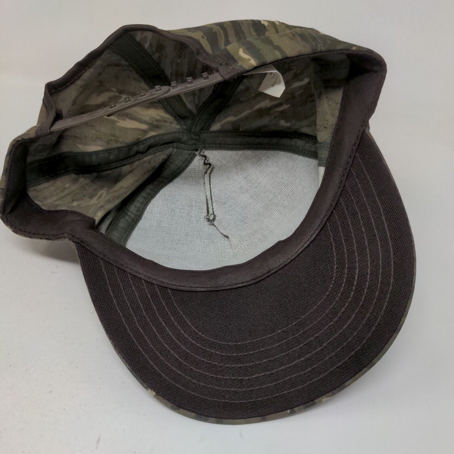 Bob Matthews Construction Co. Snapback Hat Camouflage One Size Realtree