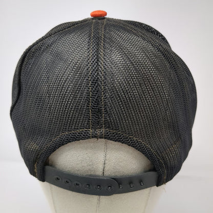 San Francisco 49ers NFL Sports Specialties Trucker Hat Black Orange Vintage