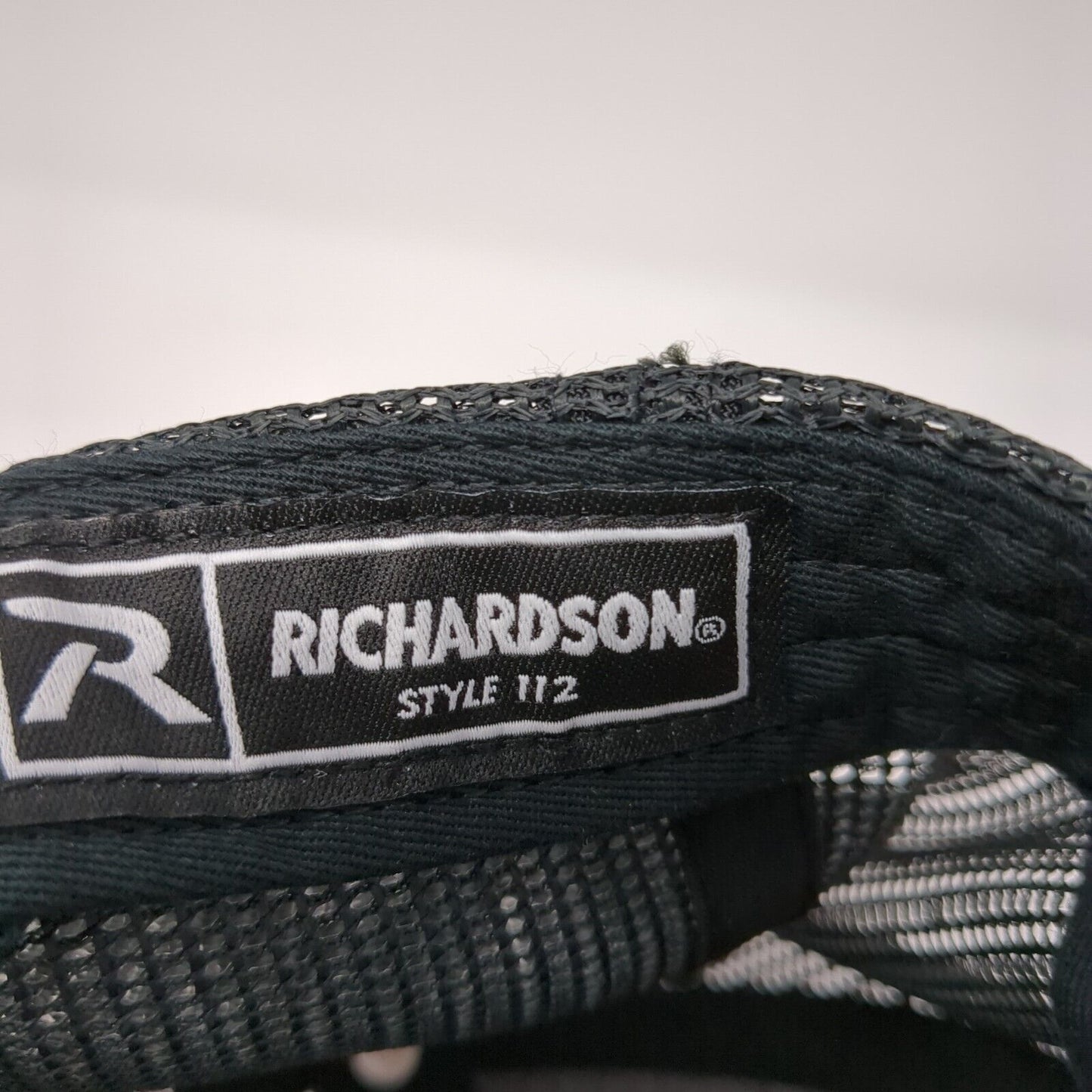 Proof Snapback Mesh Back Trucker Hat Gray One Size Adjustable Richardson