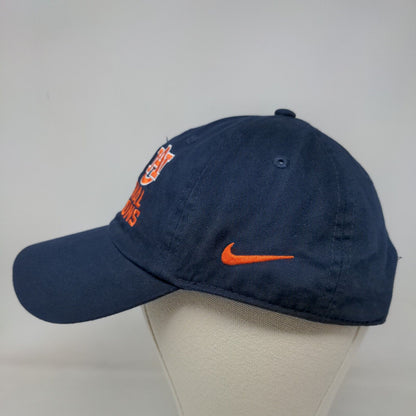 Nike S1ze Men's Slideback Hat Blue OSFA Embroidered Auburn Tigers 2010 Champs