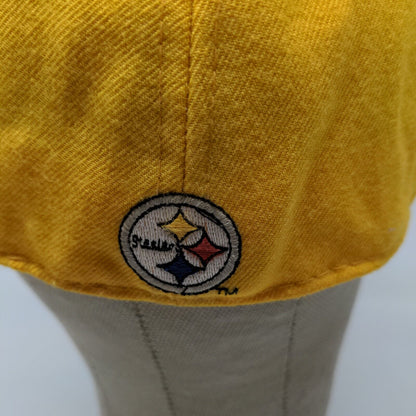 New Era NFL Team Collection Men's Fitted Hat Yellow 7 3/8 Pitttsburgh Steelers