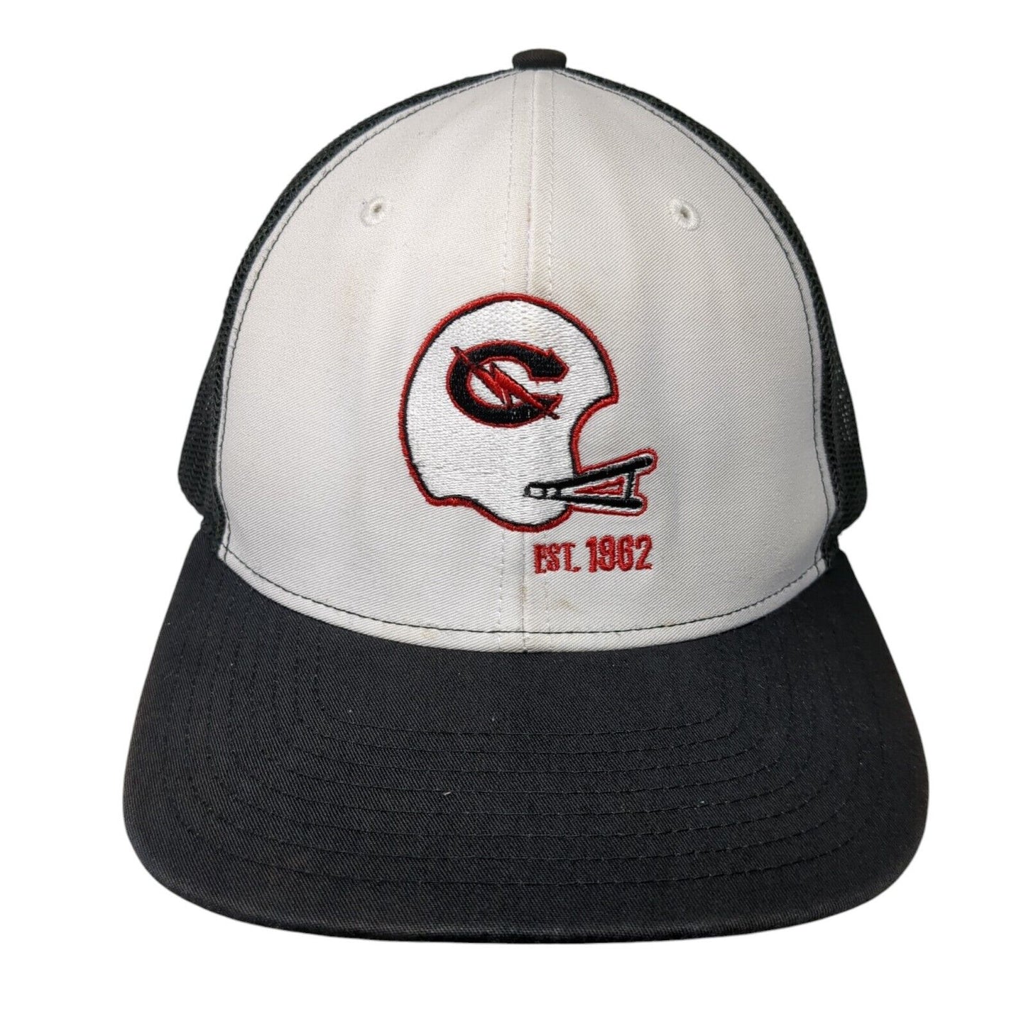 Centennial Football Est 1962 Snapback Trucker Hat Black OS Adjustable Mesh Back