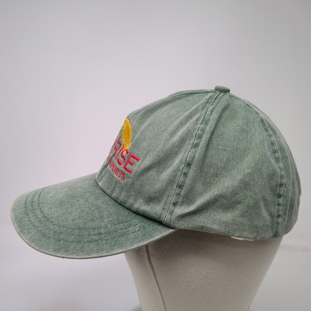 Goorin Bros Baseball Cap Green One Size Slideback Mountain Sports Embroidery Hat
