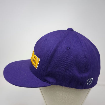Cap America Baseball Cap Purple XL 4 The Fallen Purple Heart Flexfit Hat