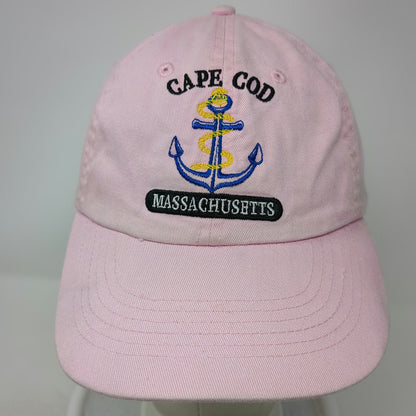 Beach Mania Army Cap Pink One Size Cape Cod Anchor Massachusetts Strapback Hat