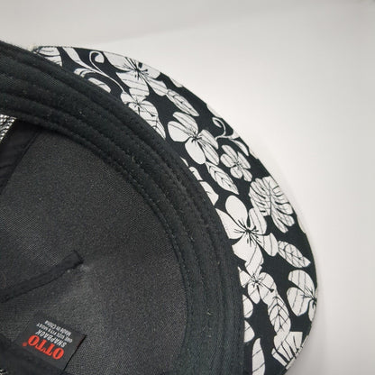 T. Patterson Snapback Trucker Hat Black One Size Adjustable Mesh Back Otto