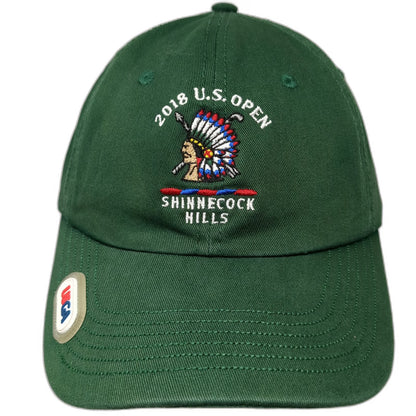 USGA Baseball Cap Green One Size 2018 U.S. Open Shinnecock Hills Member Hat