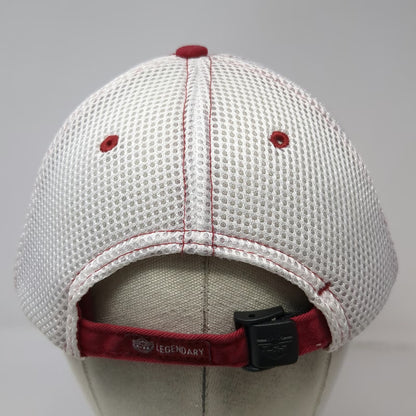 Legendary Baseball Cap Red White One Size Tamarack Resort Osprey Meadows Hat
