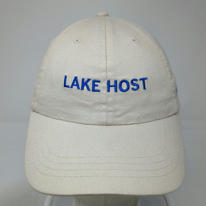 NH Lakes Association Lake Host Baseball Cap Beige One Size Adjustable Cotton Hat