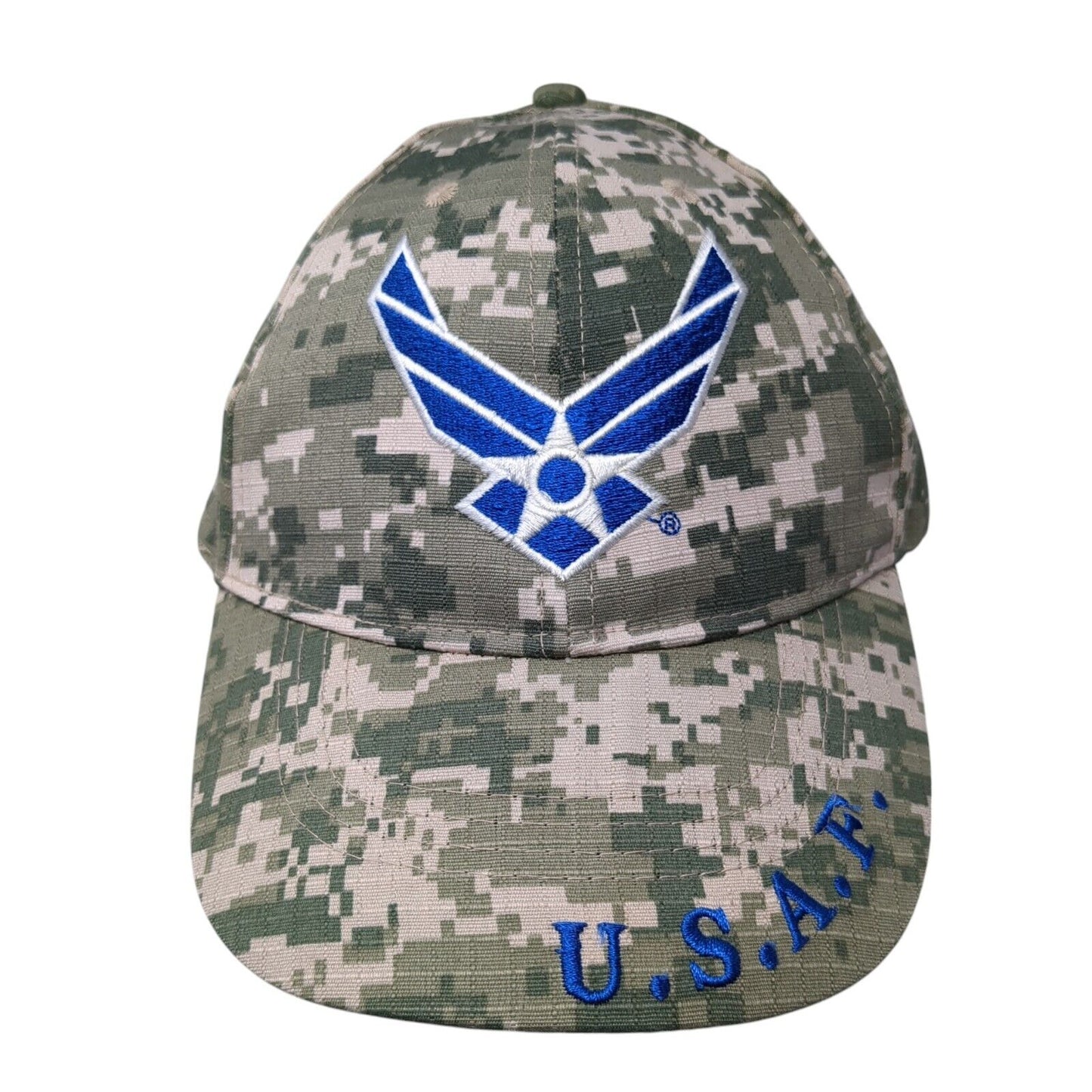 U.S.A.F. Above All Slideback Hat Digital Camo One Size Adjustable